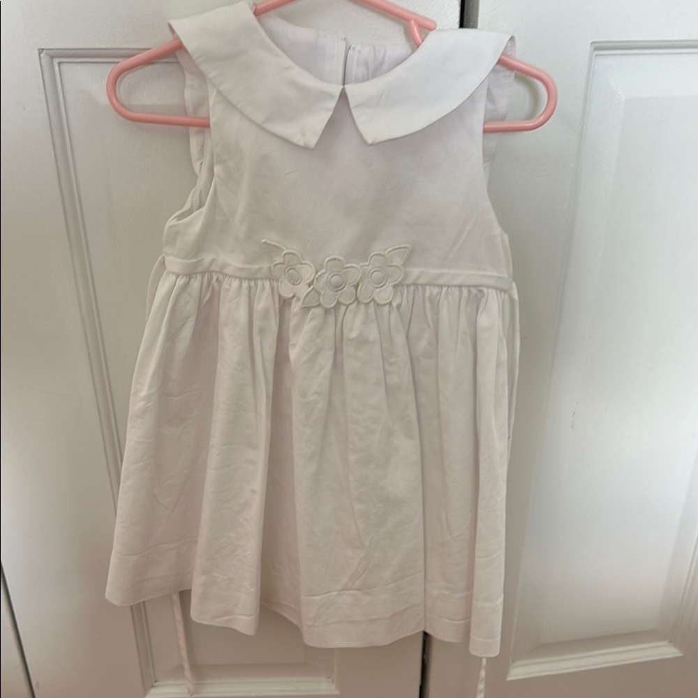Florence Eiseman White Formal Kids Dress
